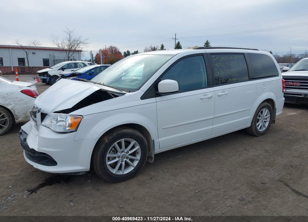 2016 DODGE GRAND CARAVAN SXT VIN: 2C4RDGCG8GR387782