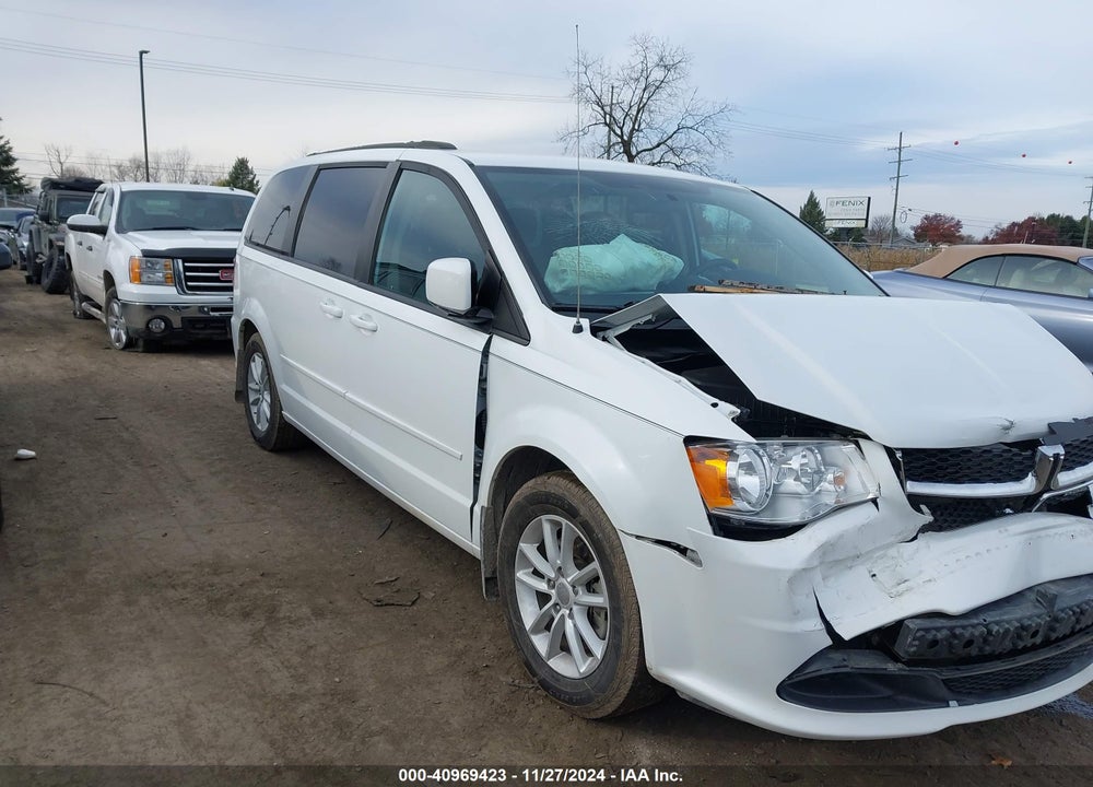 2016 DODGE GRAND CARAVAN SXT VIN: 2C4RDGCG8GR387782