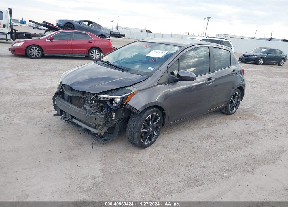 2015 TOYOTA YARIS SE VIN: VNKKTUD33FA025349