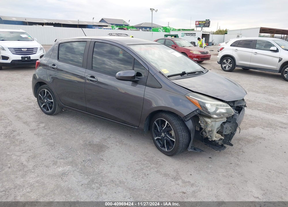 2015 TOYOTA YARIS SE VIN: VNKKTUD33FA025349