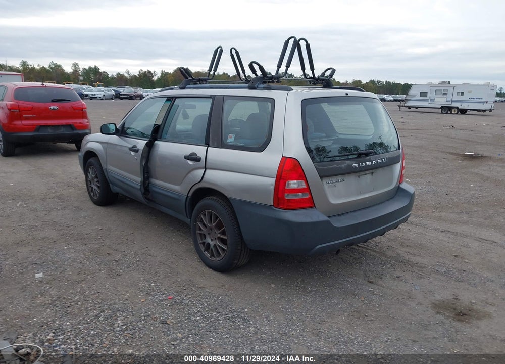 2005 SUBARU FORESTER 2.5X VIN: JF1SG63675H701138