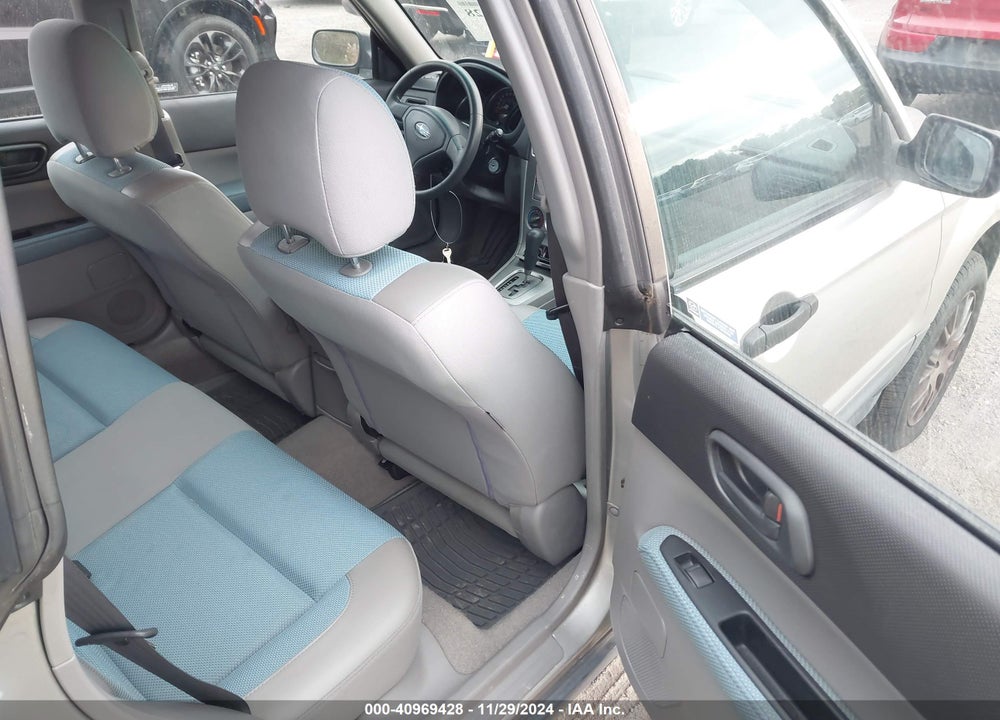 2005 SUBARU FORESTER 2.5X VIN: JF1SG63675H701138