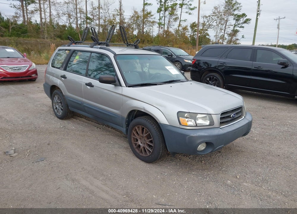 2005 SUBARU FORESTER 2.5X VIN: JF1SG63675H701138