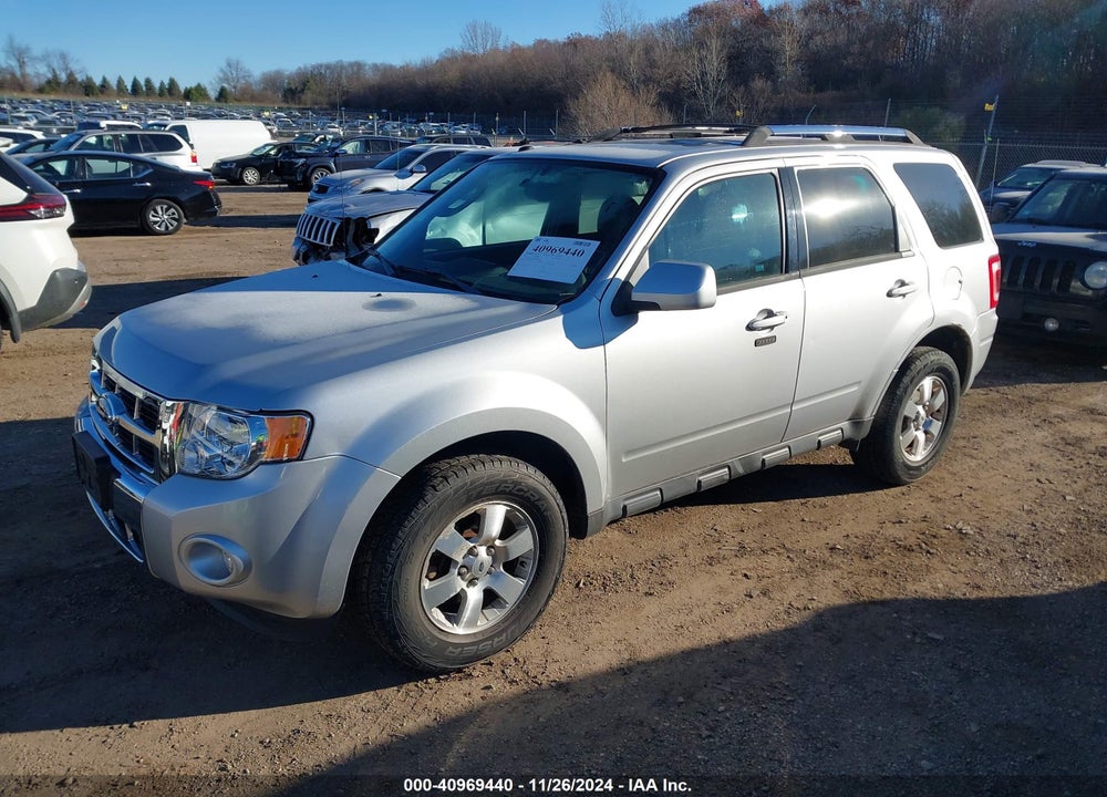 2011 FORD ESCAPE LIMITED VIN: 1FMCU9EG3BKB34581