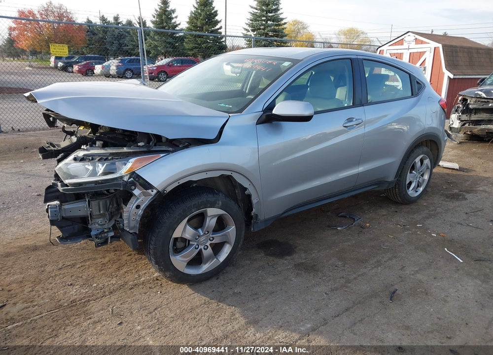2019 HONDA HR-V LX VIN: 3CZRU6H30KG730500