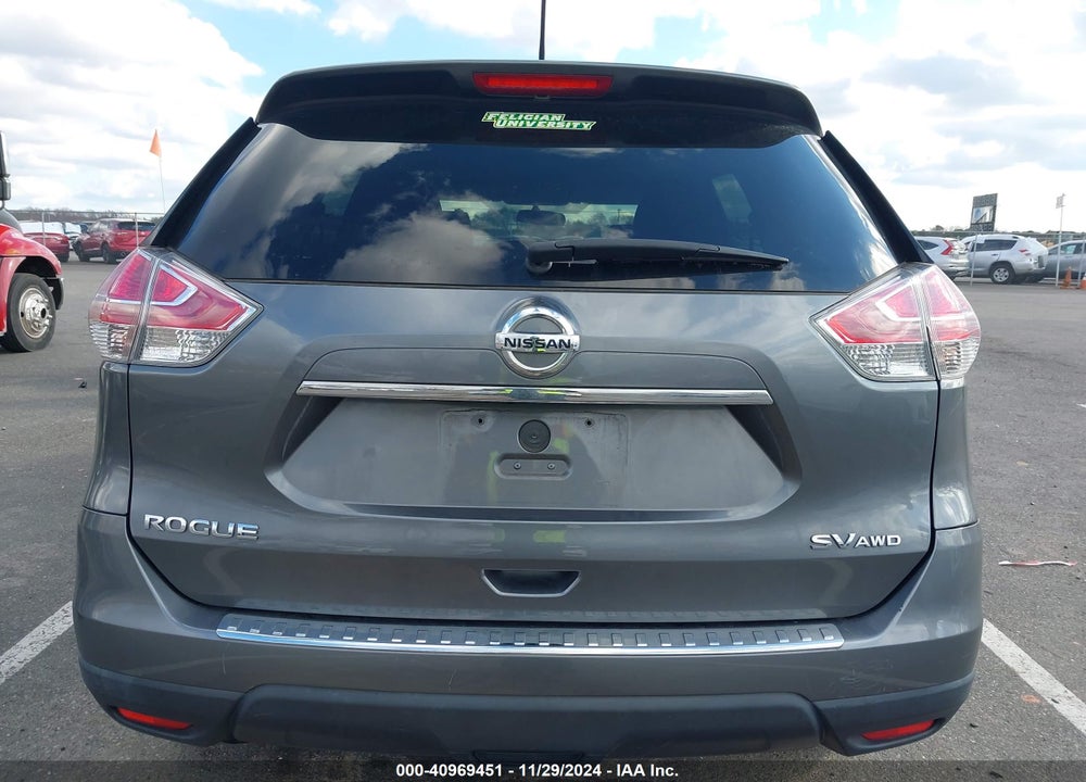 2016 NISSAN ROGUE SV VIN: 5N1AT2MV2GC829122