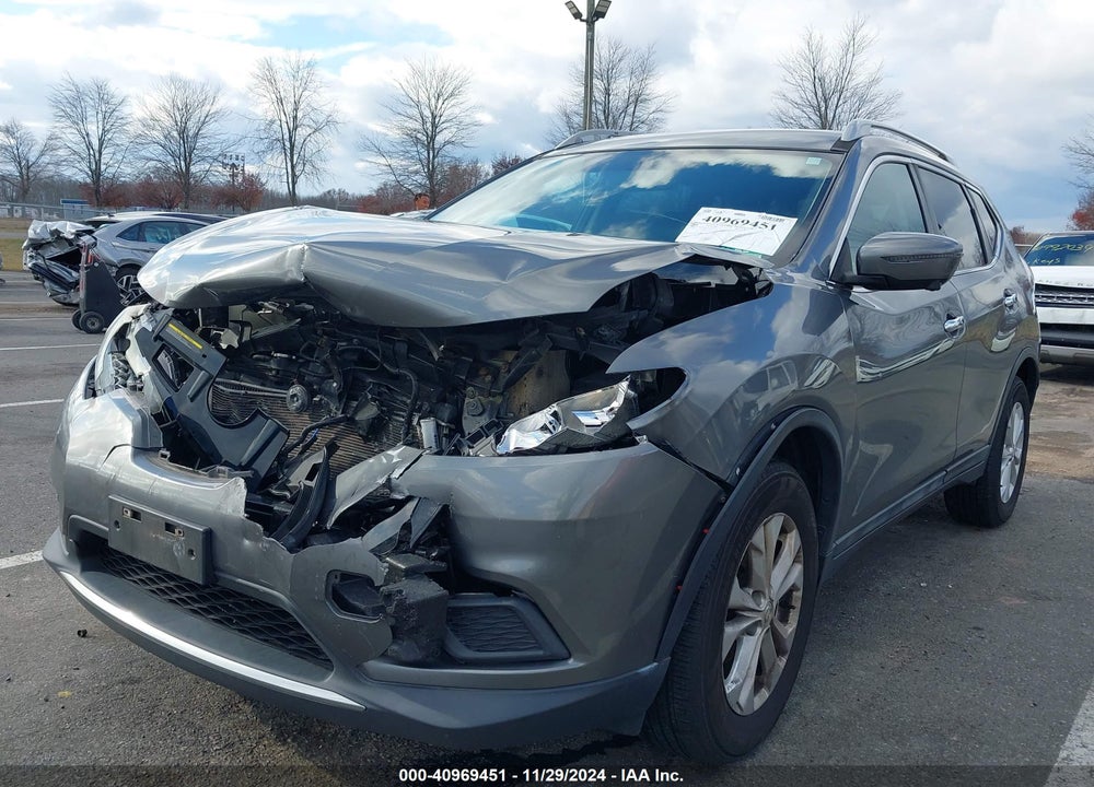 2016 NISSAN ROGUE SV VIN: 5N1AT2MV2GC829122