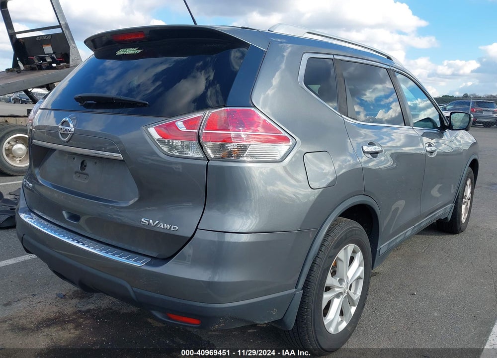 2016 NISSAN ROGUE SV VIN: 5N1AT2MV2GC829122