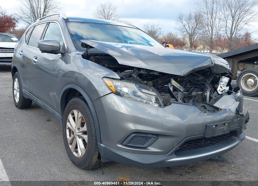 2016 NISSAN ROGUE SV VIN: 5N1AT2MV2GC829122