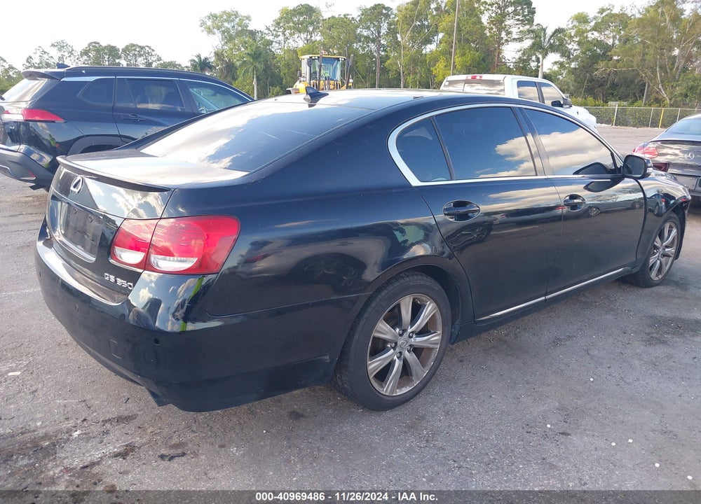 2008 LEXUS GS 350 VIN: JTHCE96S880015996