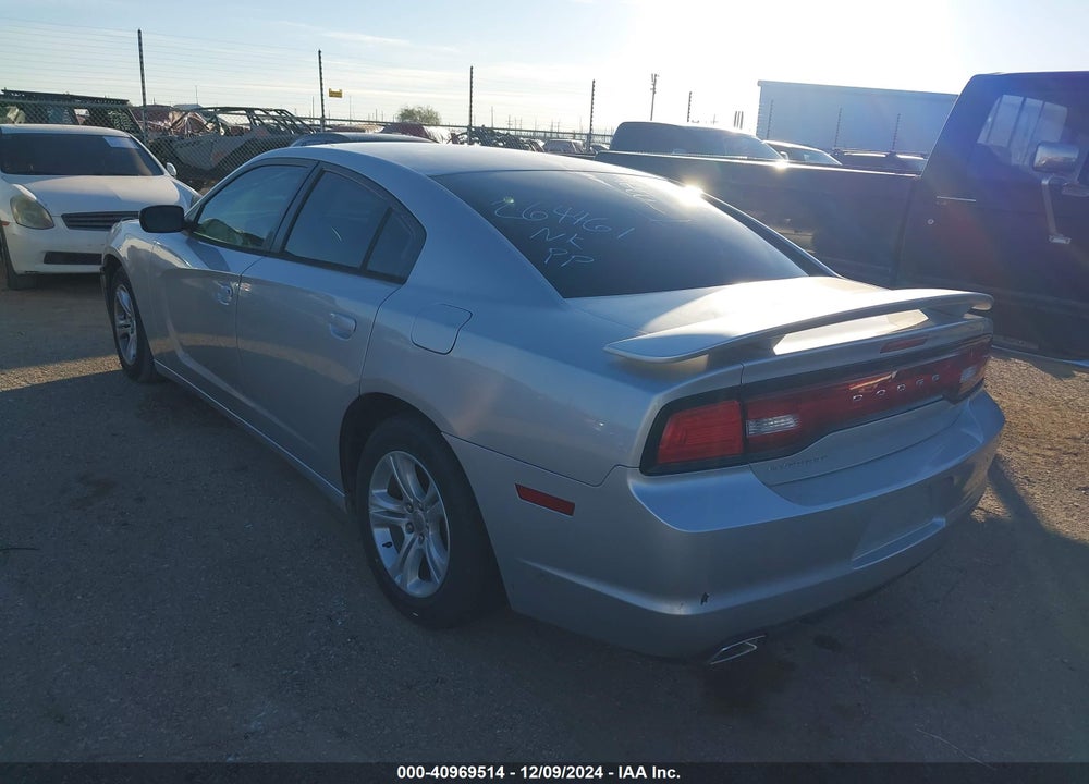 2012 DODGE CHARGER SE VIN: 2C3CDXBG4CH264461