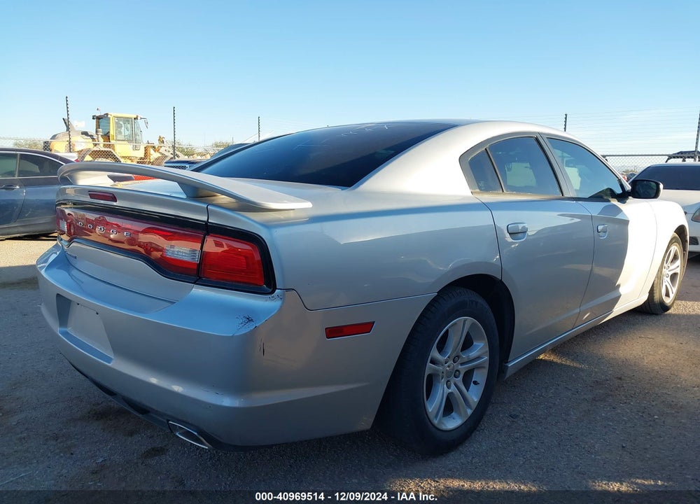 2012 DODGE CHARGER SE VIN: 2C3CDXBG4CH264461
