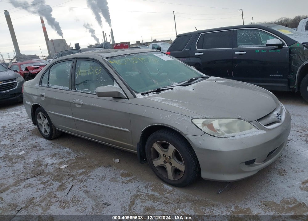 2004 HONDA CIVIC EX VIN: 2HGES26734H516386