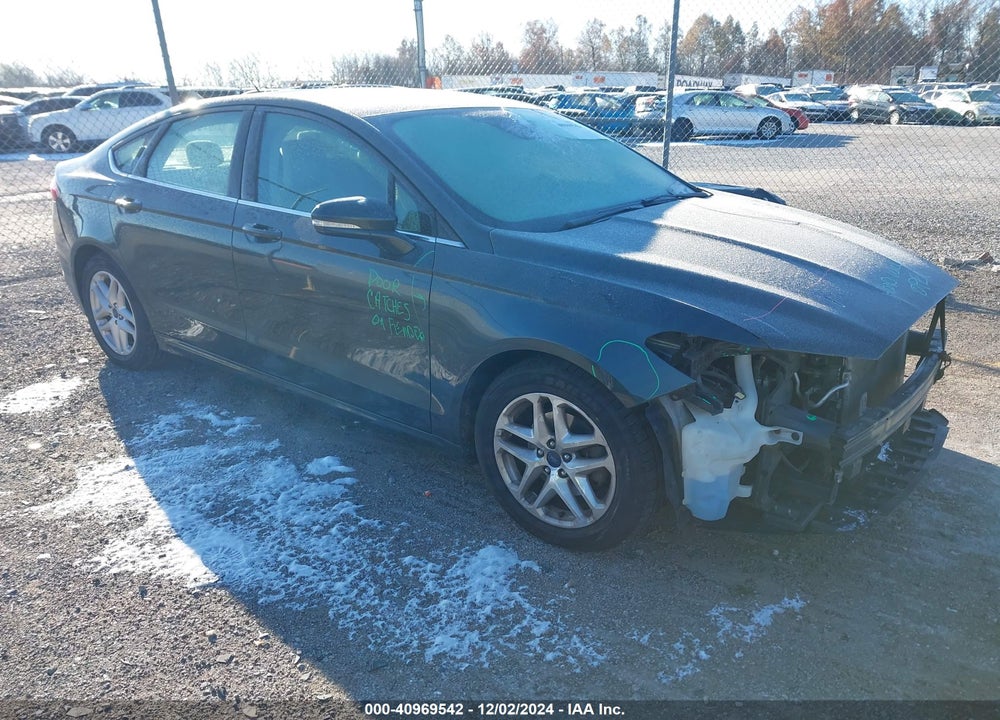 2016 FORD FUSION SE VIN: 3FA6P0H79GR200463