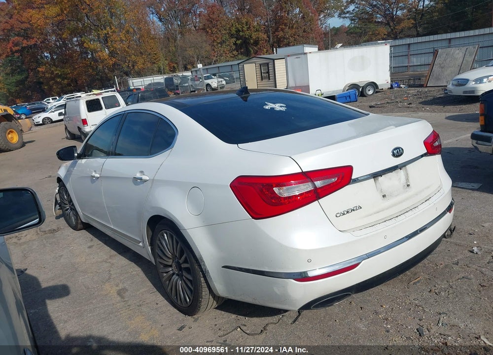 2016 KIA CADENZA VIN: KNALN4D72G5199009