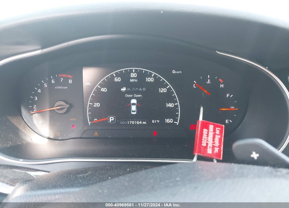 2016 KIA CADENZA VIN: KNALN4D72G5199009