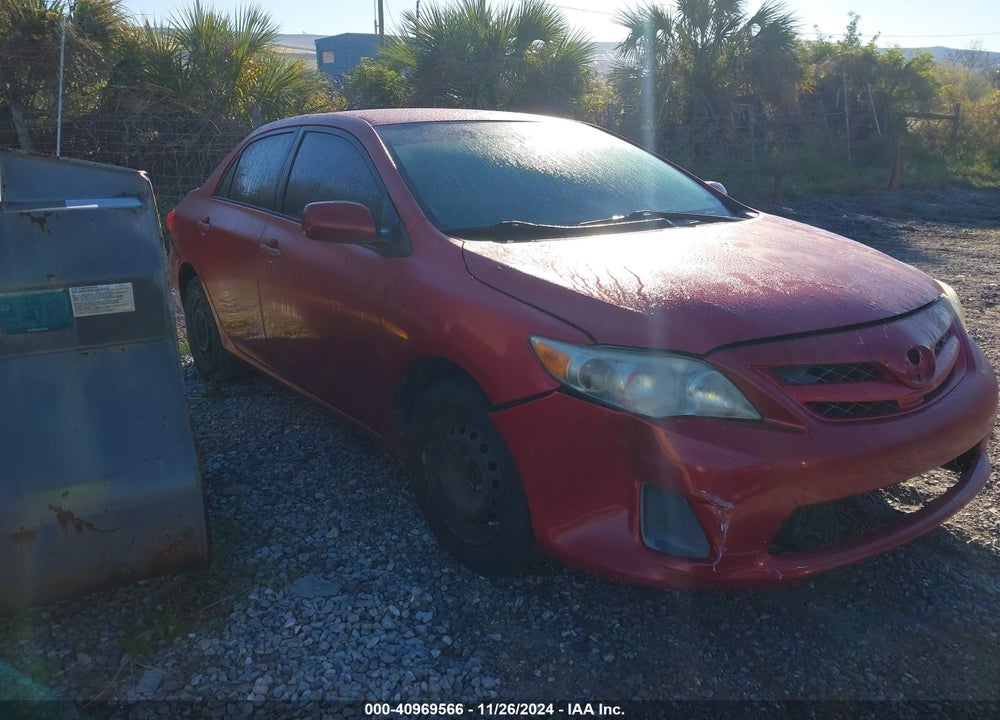 2011 TOYOTA COROLLA LE VIN: 2T1BU4EE7BC584575