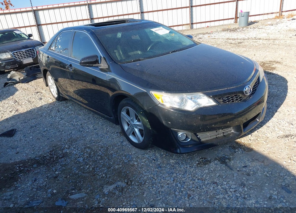 2013 TOYOTA CAMRY SE VIN: 4T1BF1FK4DU722510