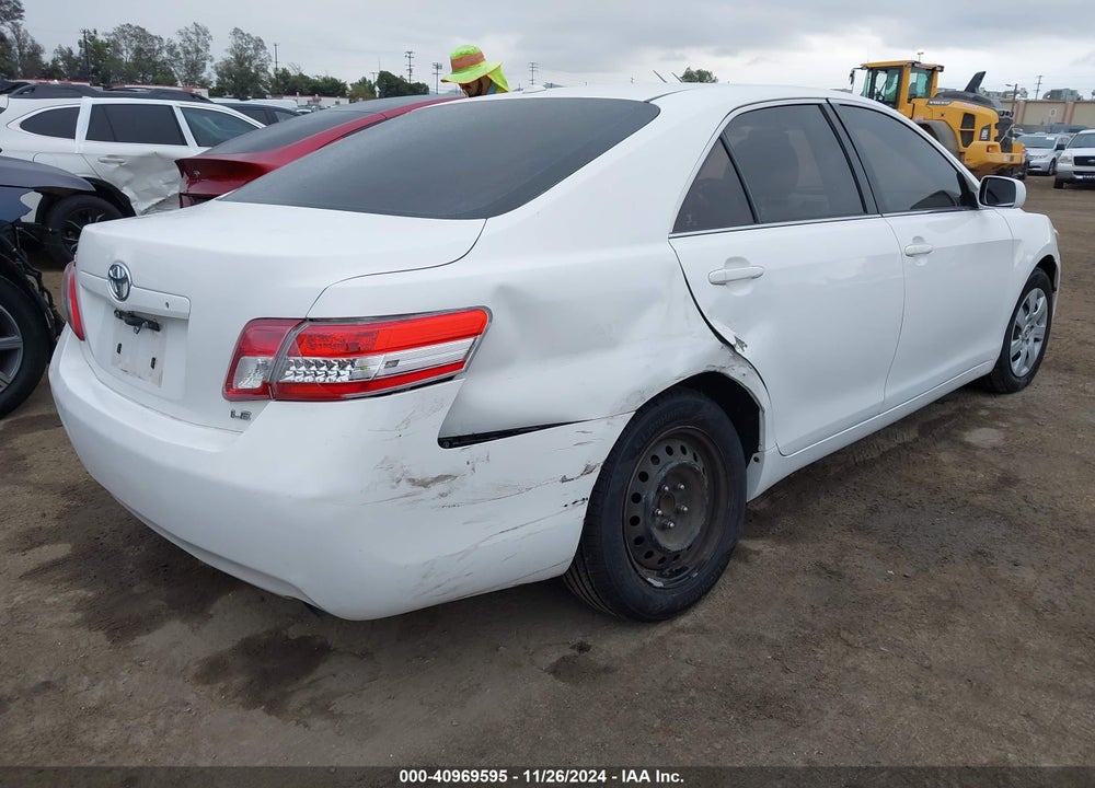 2010 TOYOTA CAMRY LE VIN: 4T1BF3EK0AU564935
