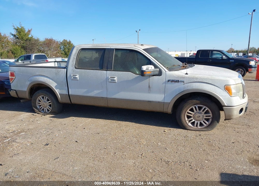 2009 FORD F-150 LARIAT VIN: 1FTPW12V09FA43078