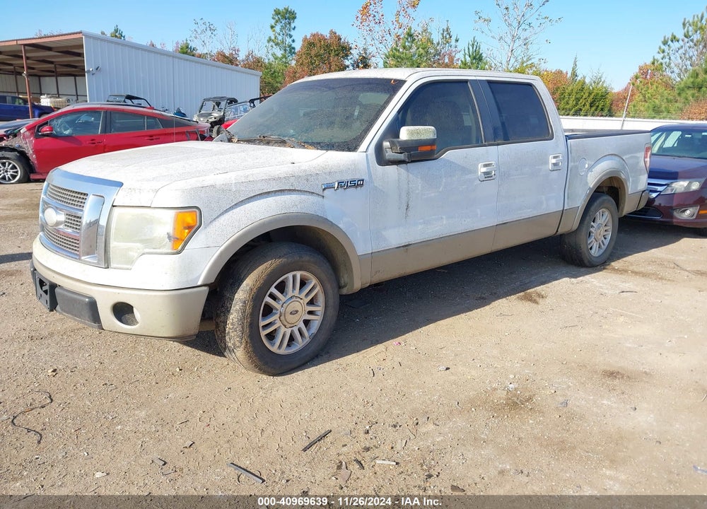 2009 FORD F-150 LARIAT VIN: 1FTPW12V09FA43078