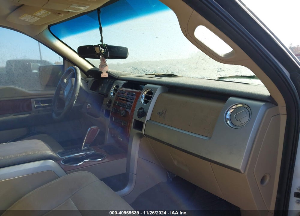 2009 FORD F-150 LARIAT VIN: 1FTPW12V09FA43078
