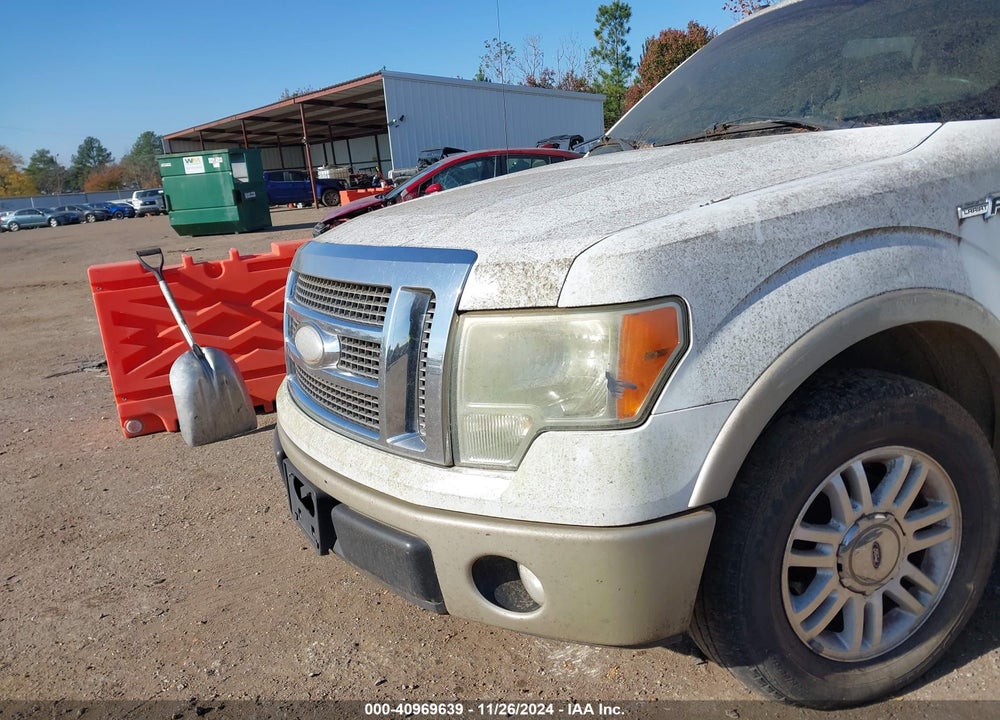 2009 FORD F-150 LARIAT VIN: 1FTPW12V09FA43078