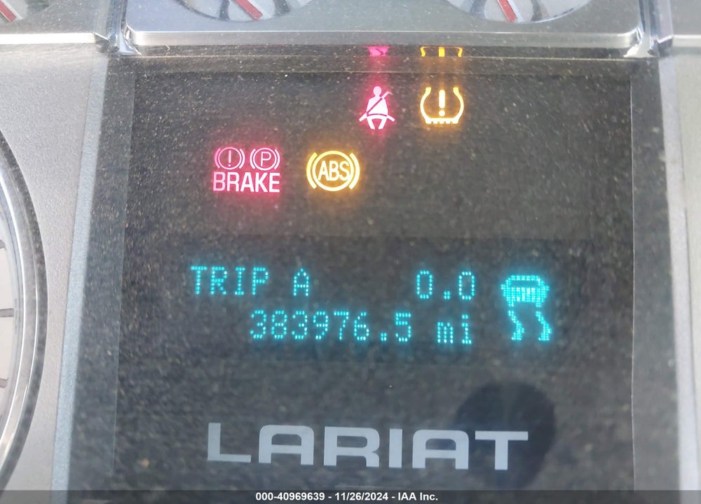 2009 FORD F-150 LARIAT VIN: 1FTPW12V09FA43078