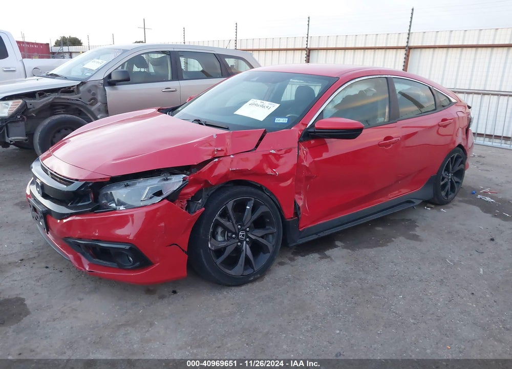 2020 HONDA CIVIC VIN: 2HGFC2E8XLH565966
