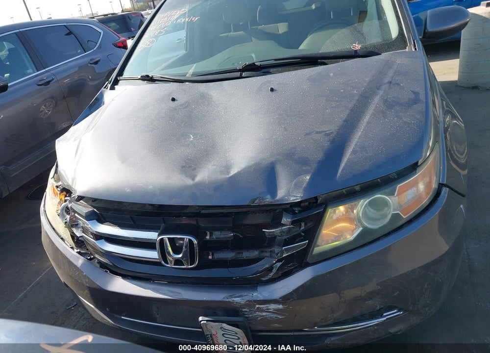 2016 HONDA ODYSSEY SE VIN: 5FNRL5H33GB034259