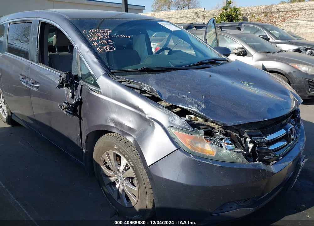 2016 HONDA ODYSSEY SE VIN: 5FNRL5H33GB034259