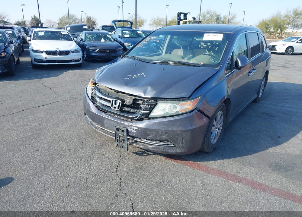 2016 HONDA ODYSSEY SE VIN: 5FNRL5H33GB034259