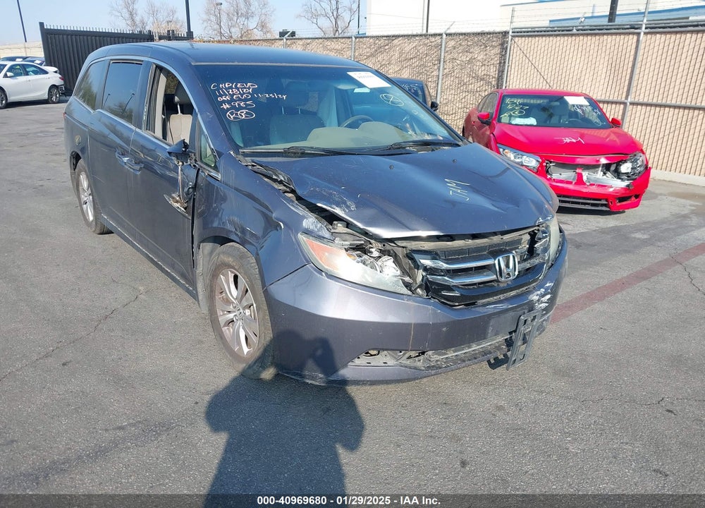 2016 HONDA ODYSSEY SE VIN: 5FNRL5H33GB034259