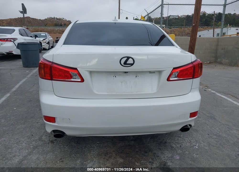 2009 LEXUS IS 250 VIN: JTHBK262795093444