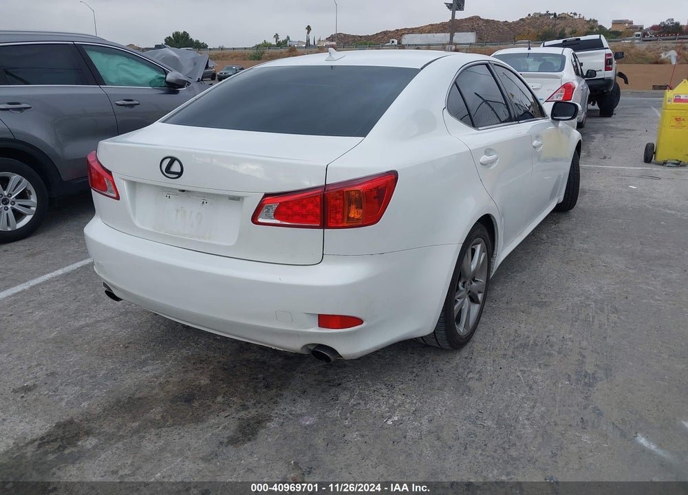 2009 LEXUS IS 250 VIN: JTHBK262795093444