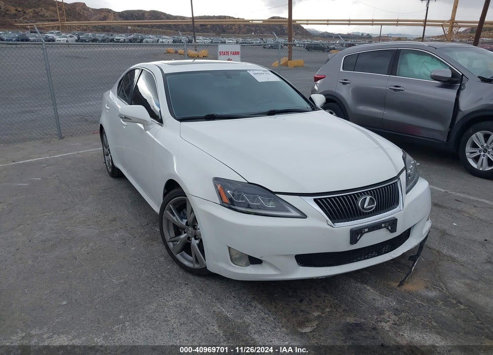 2009 LEXUS IS 250 VIN: JTHBK262795093444