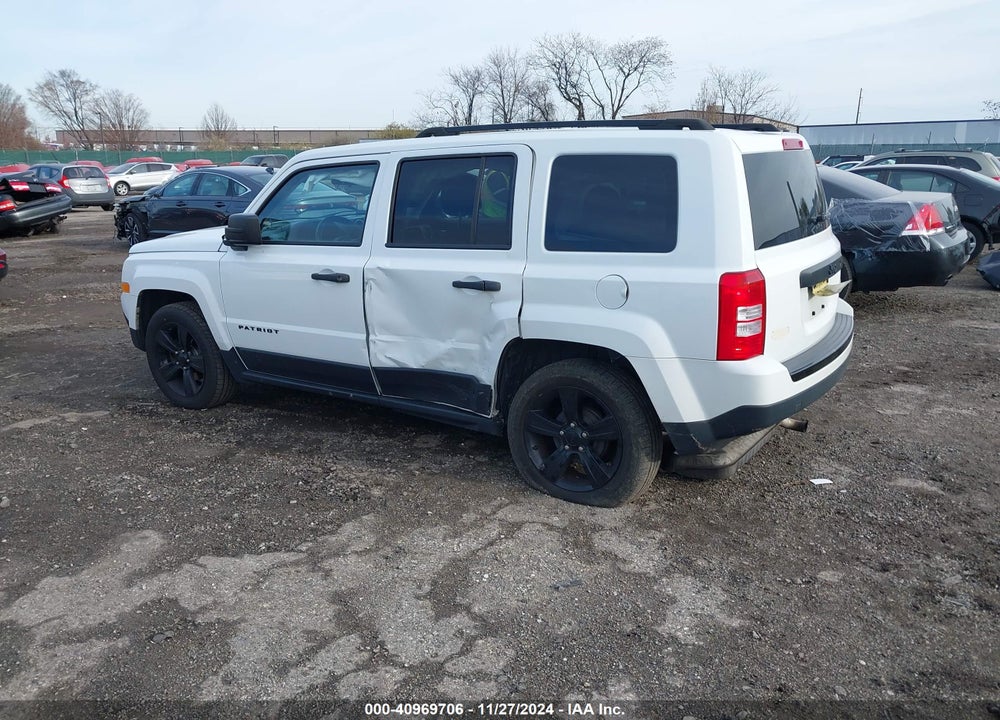 2015 JEEP PATRIOT ALTITUDE EDITION VIN: 1C4NJPBA4FD350685