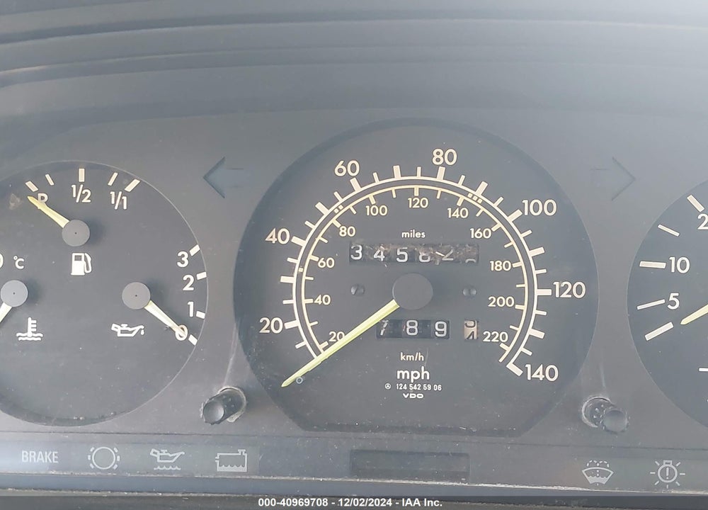 1987 MERCEDES-BENZ 300 DT VIN: WDBEB33D0HA519344