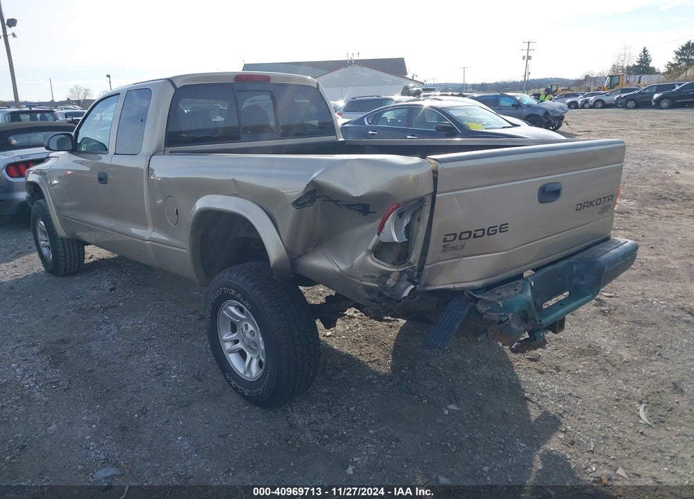 2003 DODGE DAKOTA VIN: 1D7HG12X23S324094