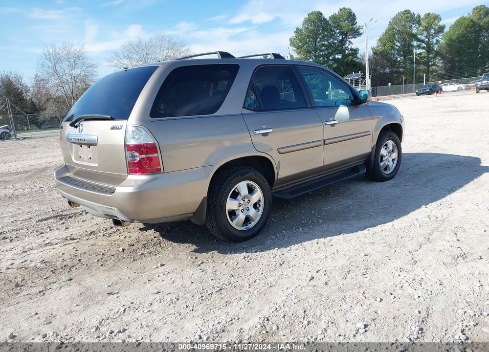 2004 ACURA MDX VIN: 2HNYD18214H516222