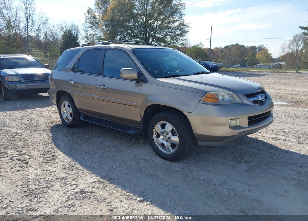 2004 ACURA MDX VIN: 2HNYD18214H516222