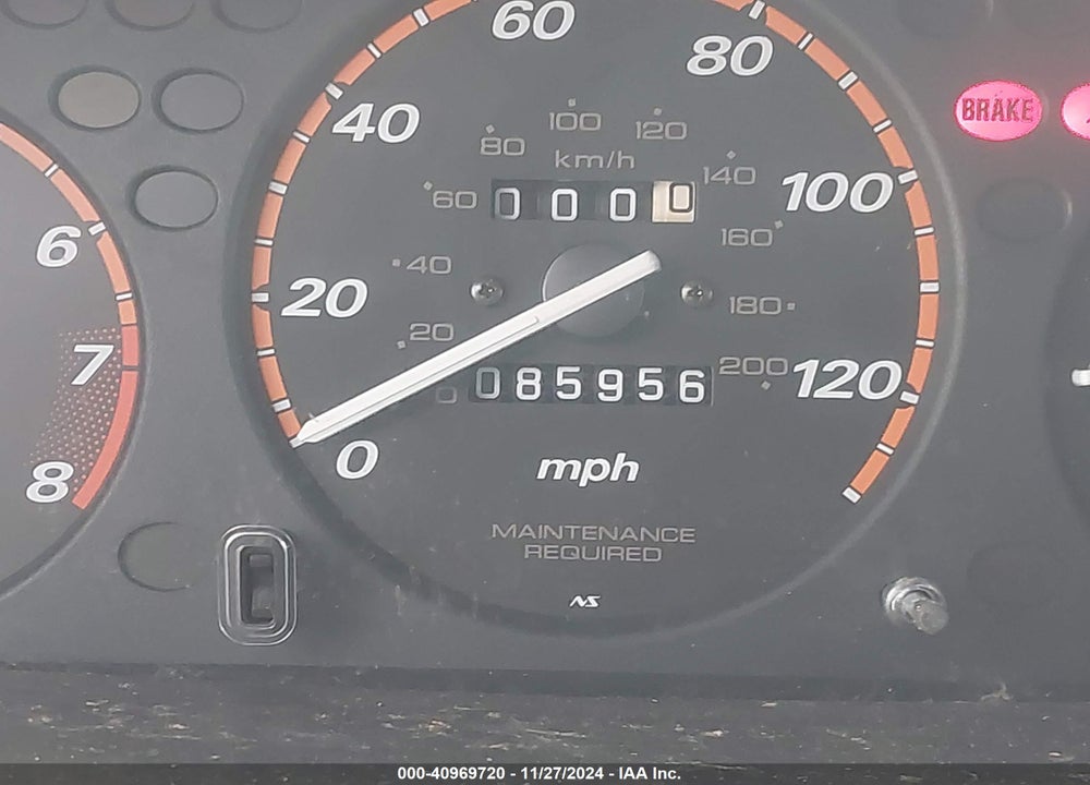 2000 HONDA CR-V EX VIN: JHLRD1863YC046560