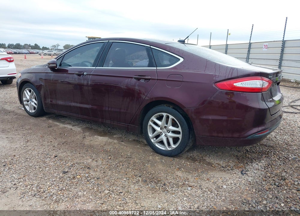 2013 FORD FUSION VIN: 3FA6P0HRXDR204390
