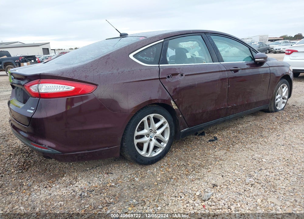 2013 FORD FUSION VIN: 3FA6P0HRXDR204390