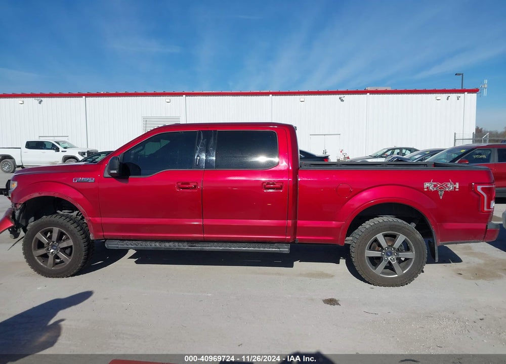 2017 FORD F-150 XLT VIN: 1FTFW1EF7HFB68934