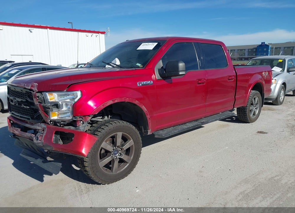 2017 FORD F-150 XLT VIN: 1FTFW1EF7HFB68934