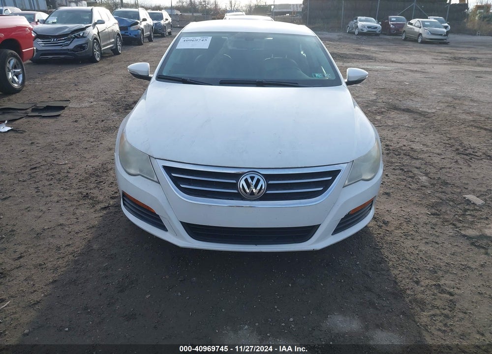 2012 VOLKSWAGEN CC SPORT VIN: WVWMN7AN8CE502106