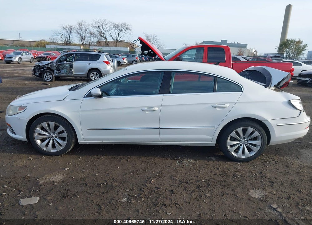 2012 VOLKSWAGEN CC SPORT VIN: WVWMN7AN8CE502106
