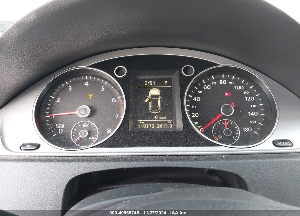 2012 VOLKSWAGEN CC SPORT VIN: WVWMN7AN8CE502106