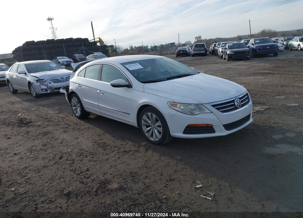 2012 VOLKSWAGEN CC SPORT VIN: WVWMN7AN8CE502106